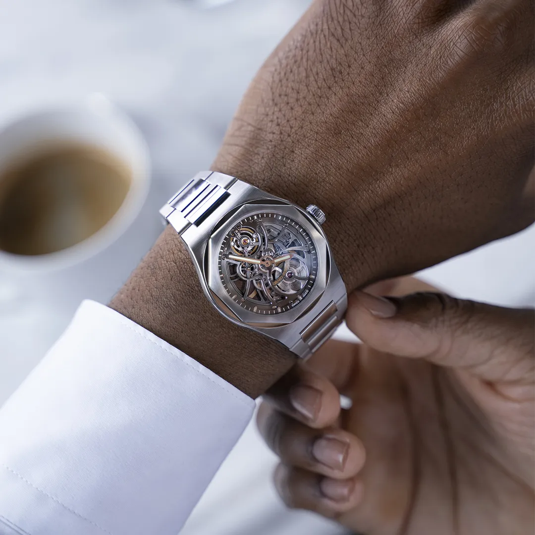 on-wrist view