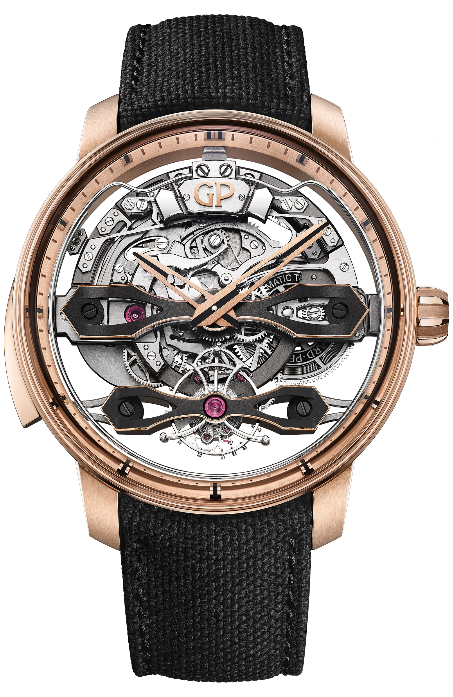 pink gold case