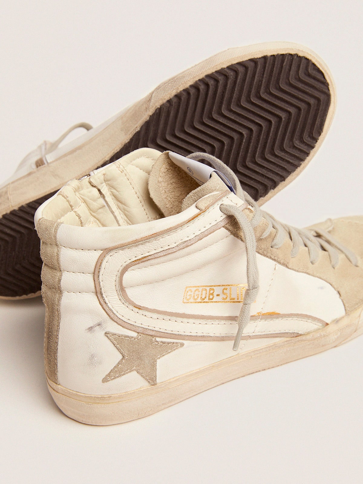 heel and star detail