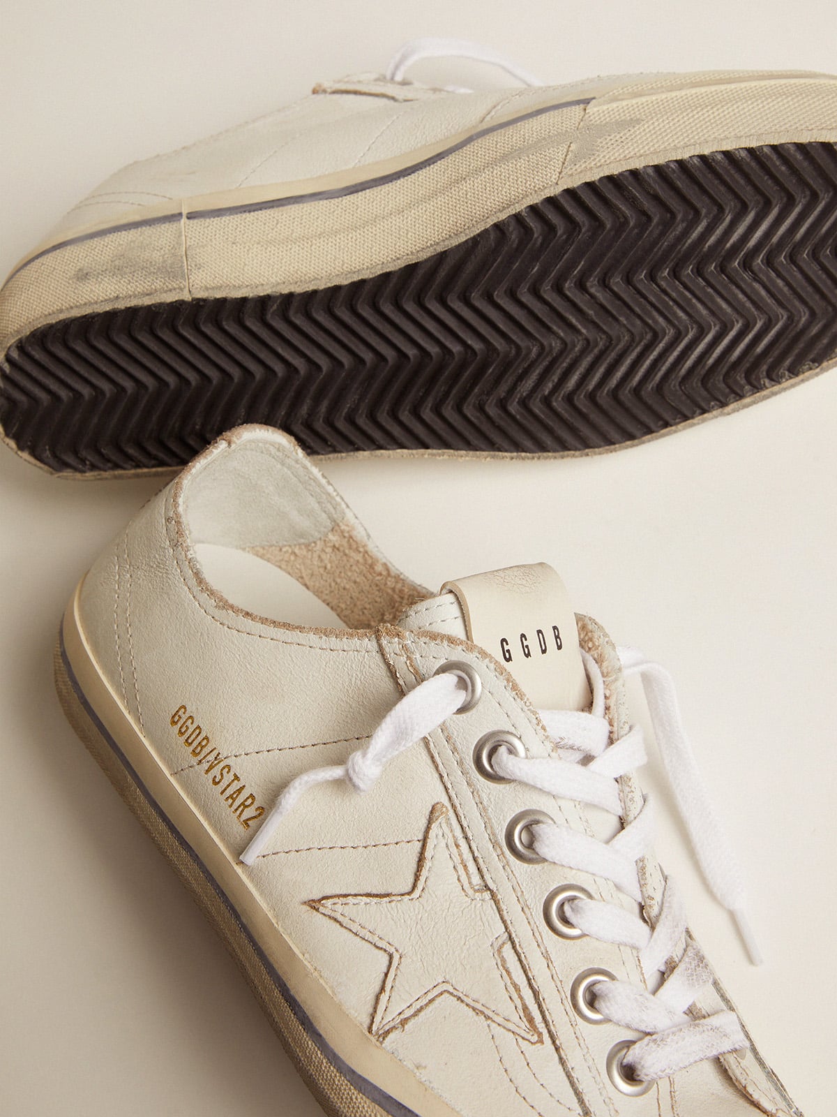 heel and star detail