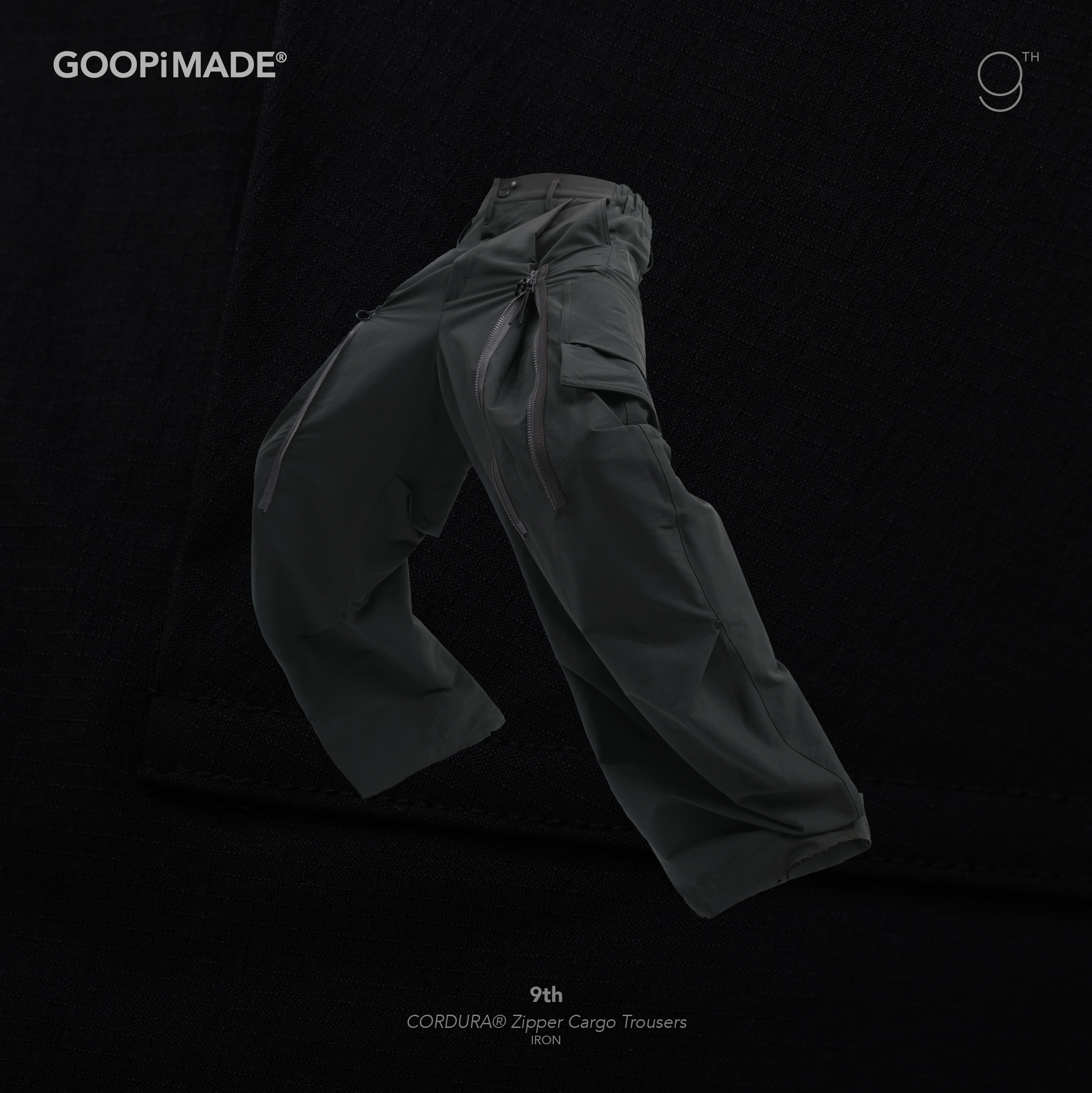 9th CORDURA® Zipper Cargo Trousers