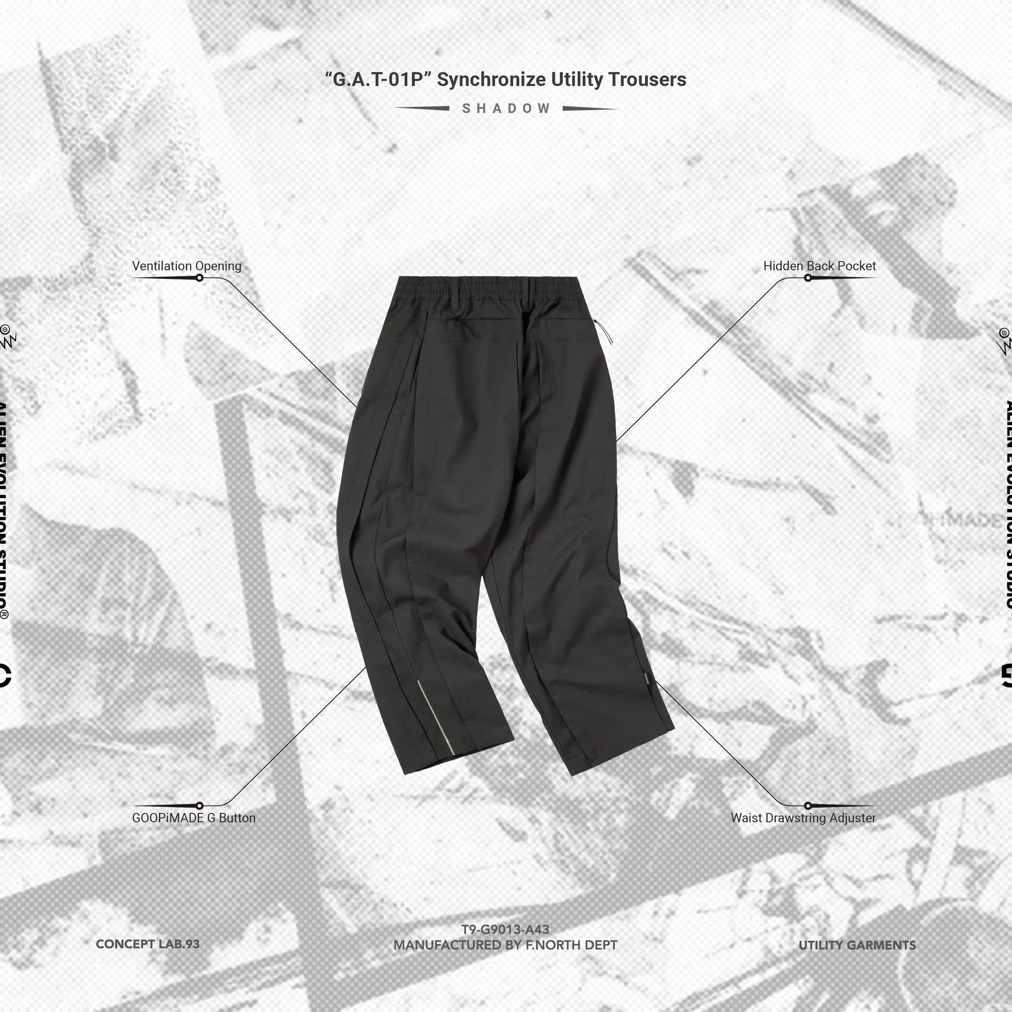 G.A.T-01P Synchronize Utility Trousers