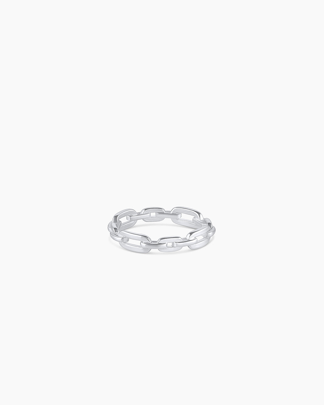 Parker Link Ring, 18K Gold Plated link ring, chain link ring