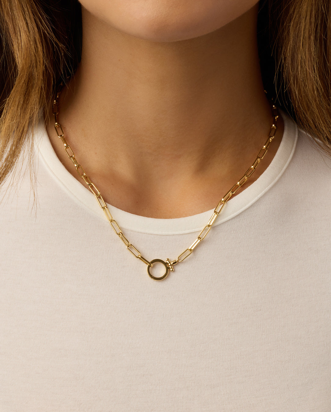 Parker Necklace Paperclip Necklace