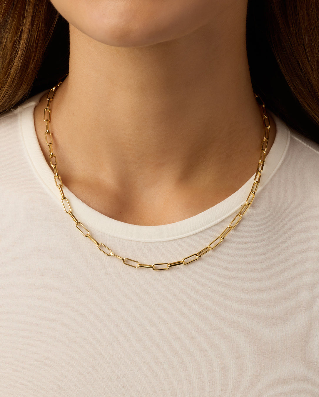Parker Necklace Paperclip Necklace