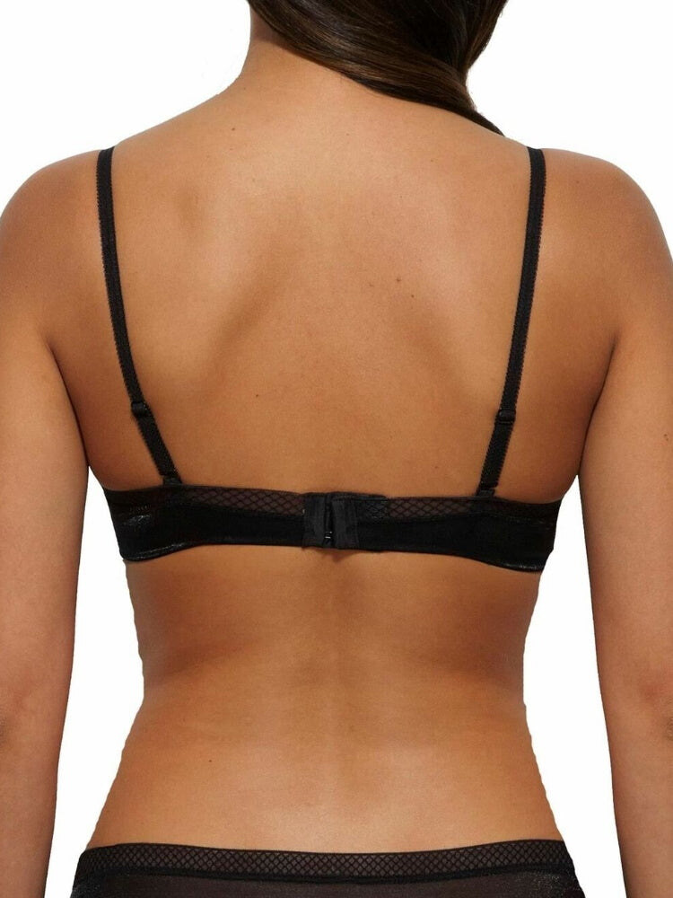 black back view