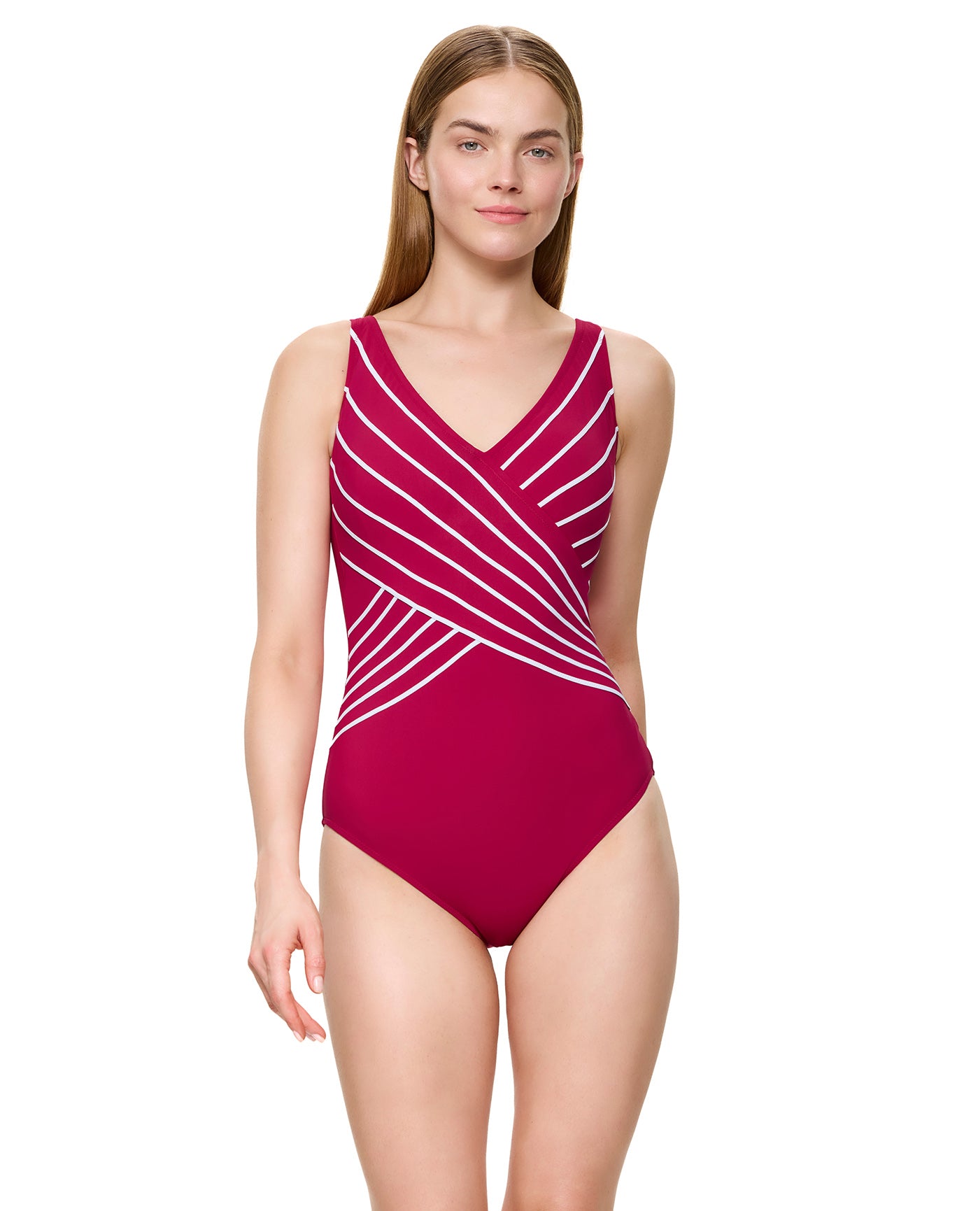 Embrace V-Neck Surplice One Piece