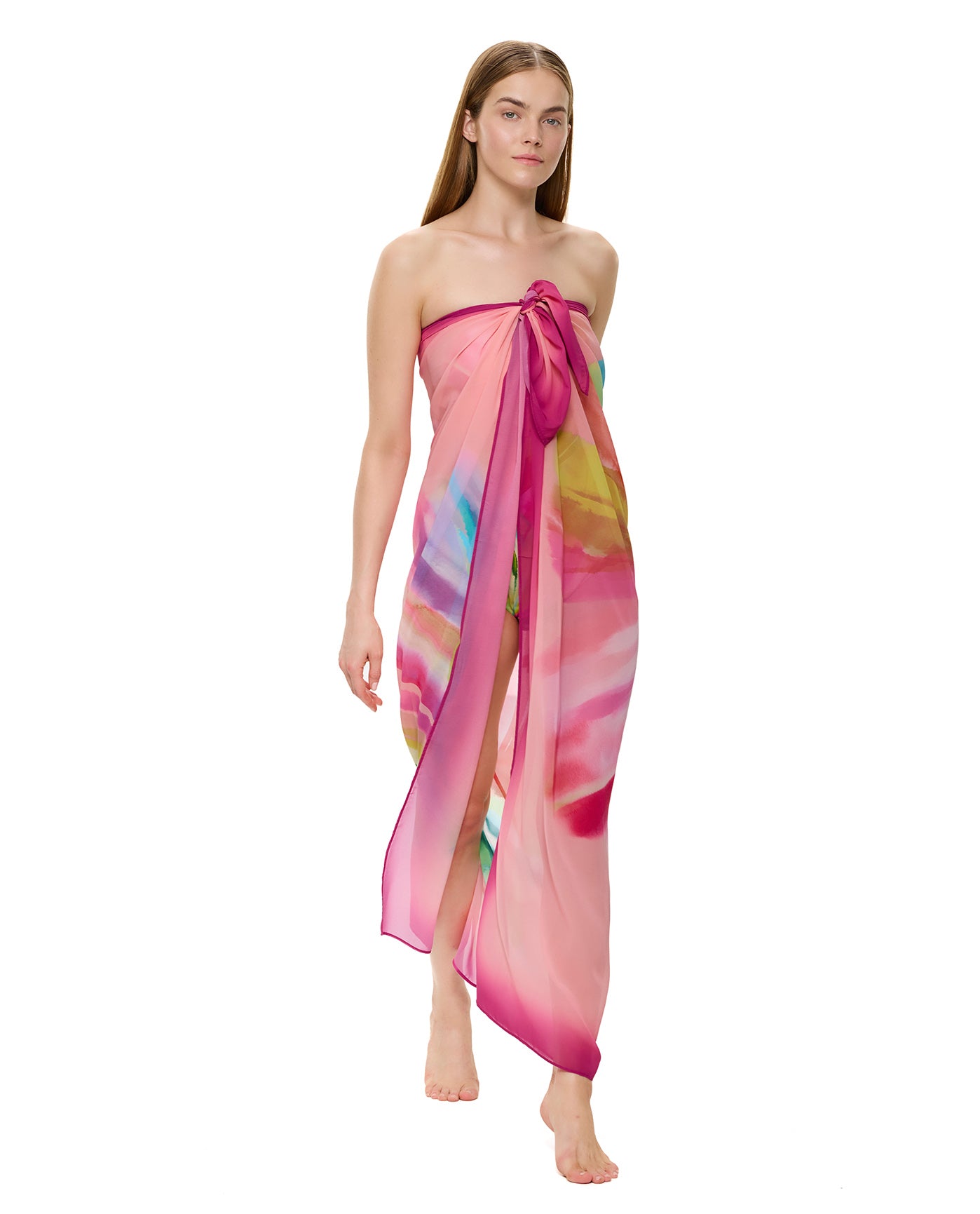 Floral Rhythm Pareo
