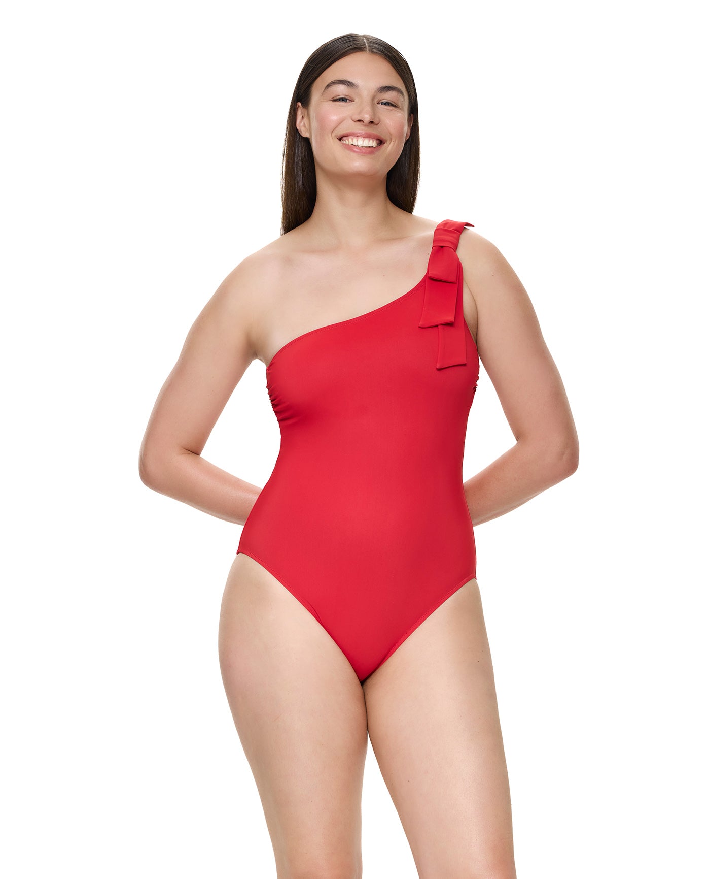 Modern Muse One Shoulder One Piece