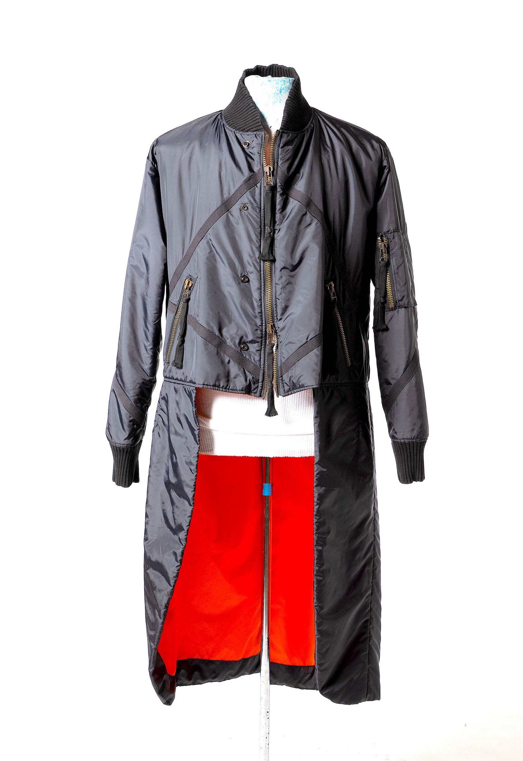 Black Tails Flight Jacket