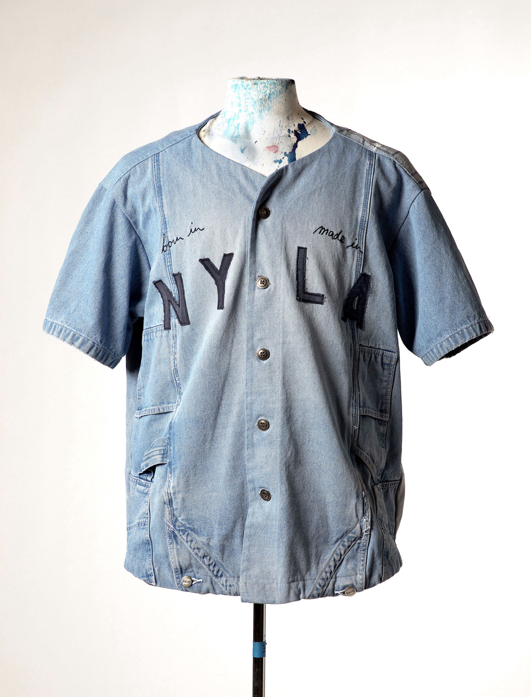 Denim Baseball Shirt