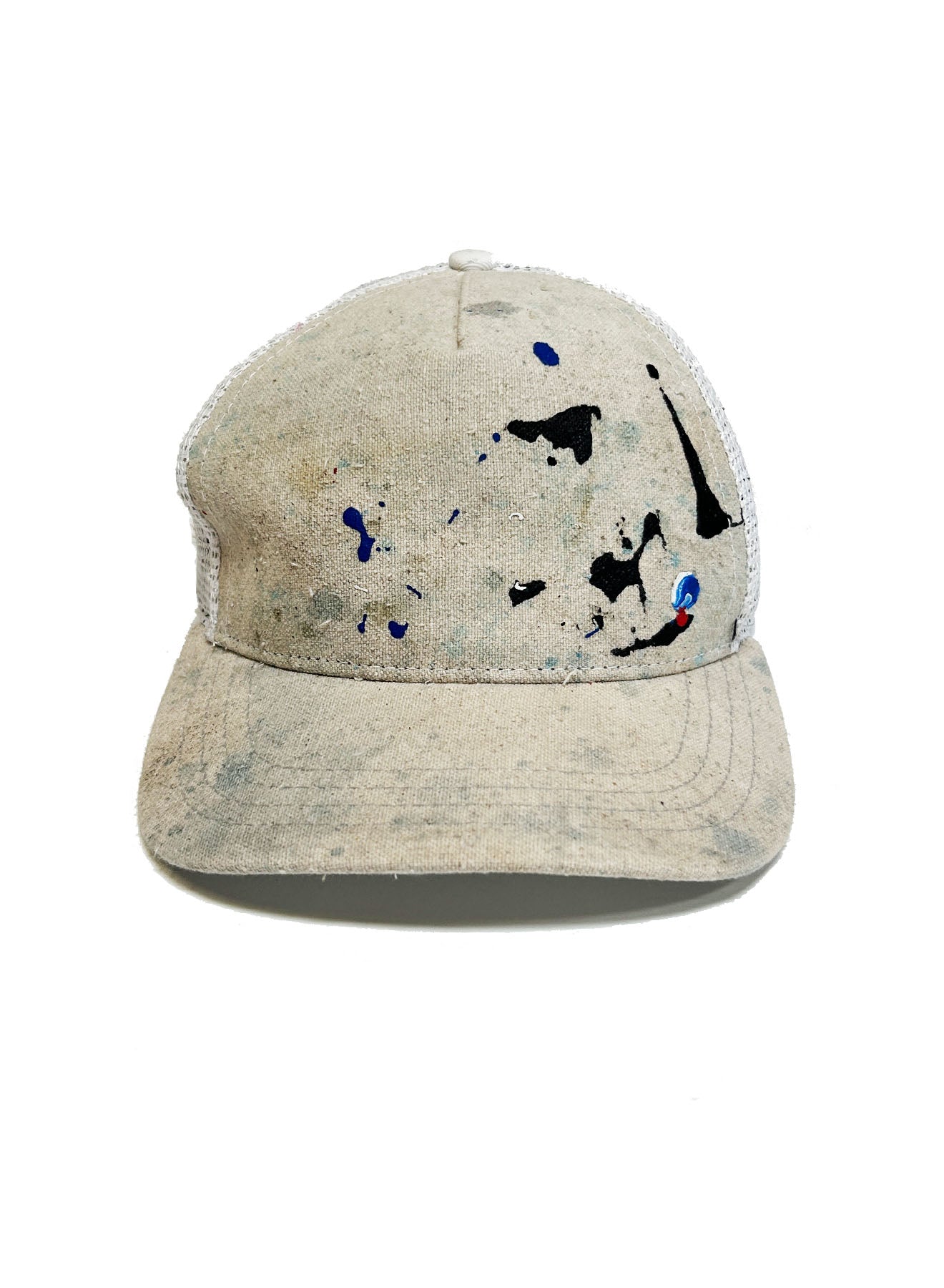 Paint Splattered Trucker Hat