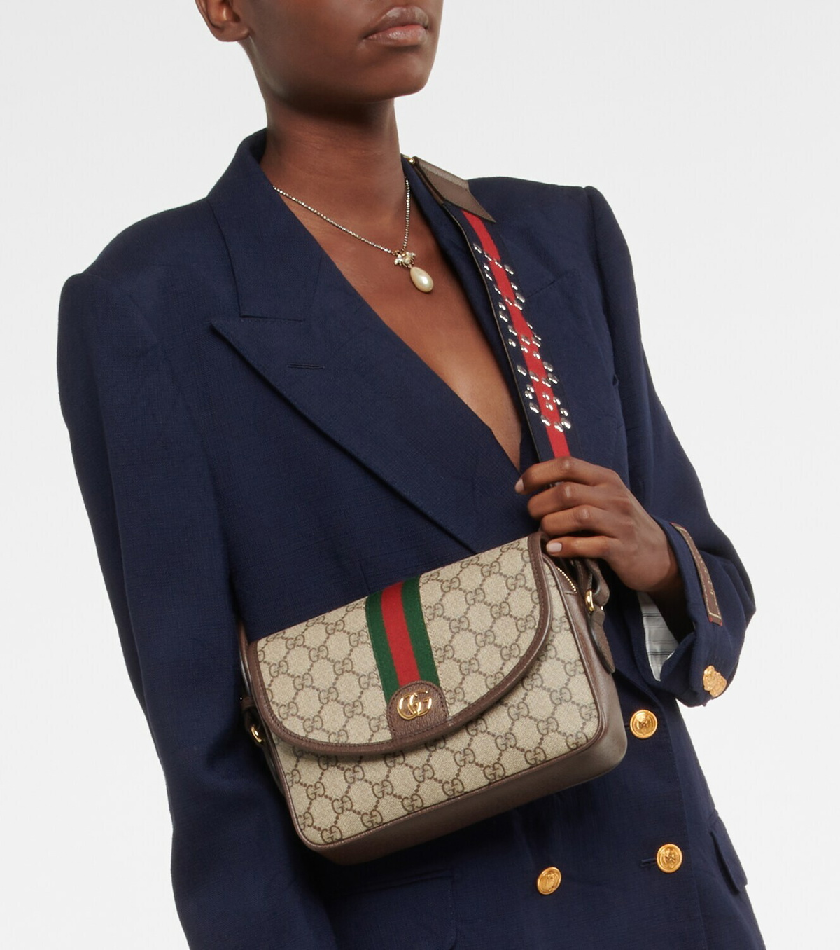 Mini round shoulder bag format