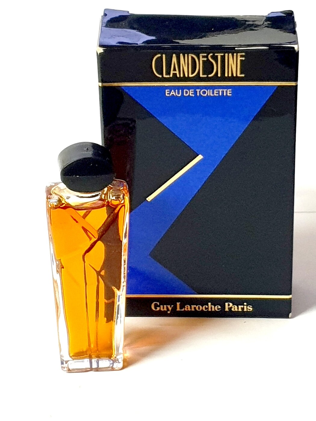 Miniature bottle and box
