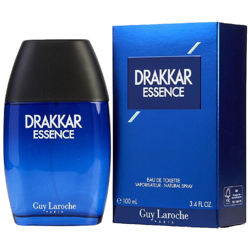 Bottle and box front view