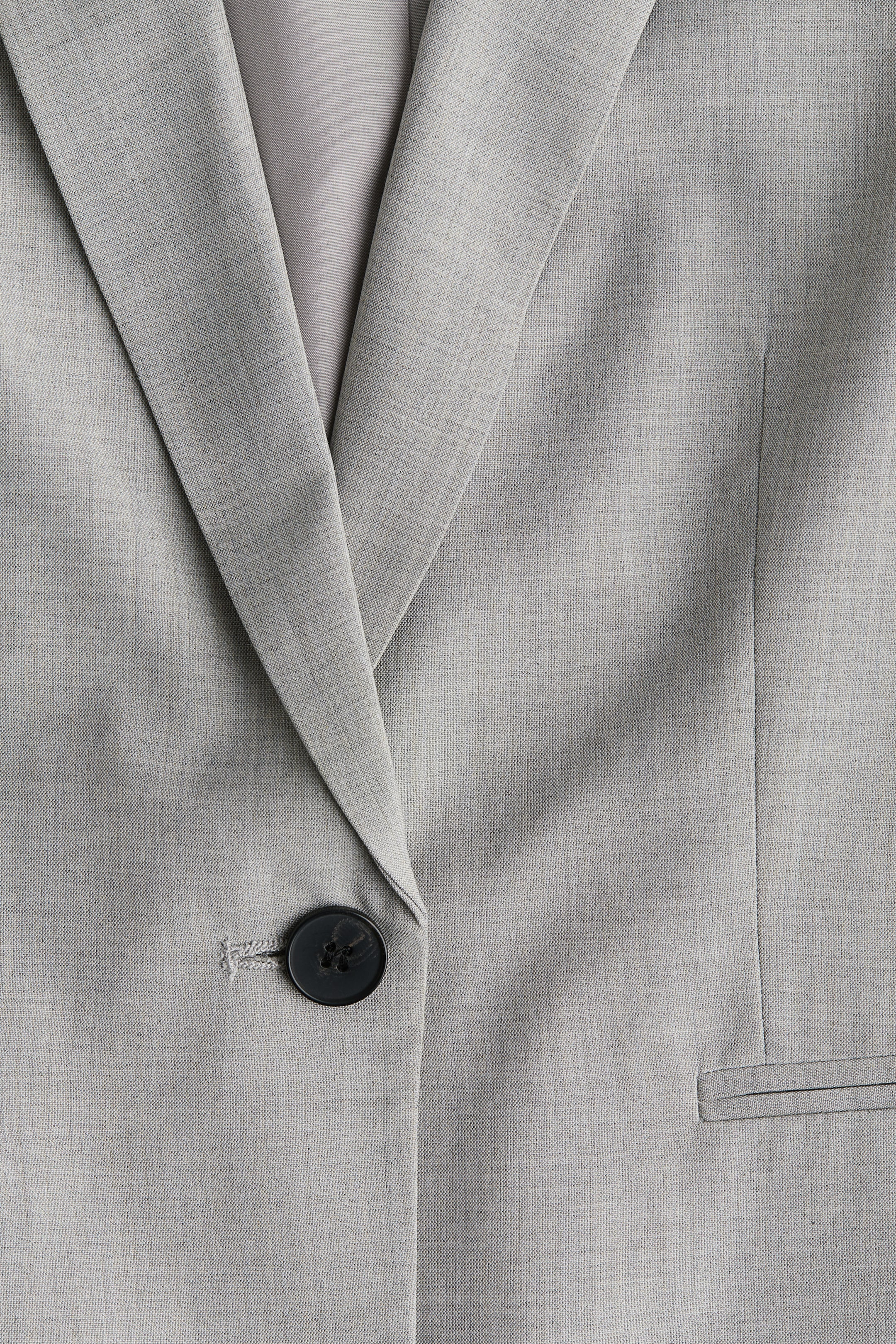 lapel and button detail