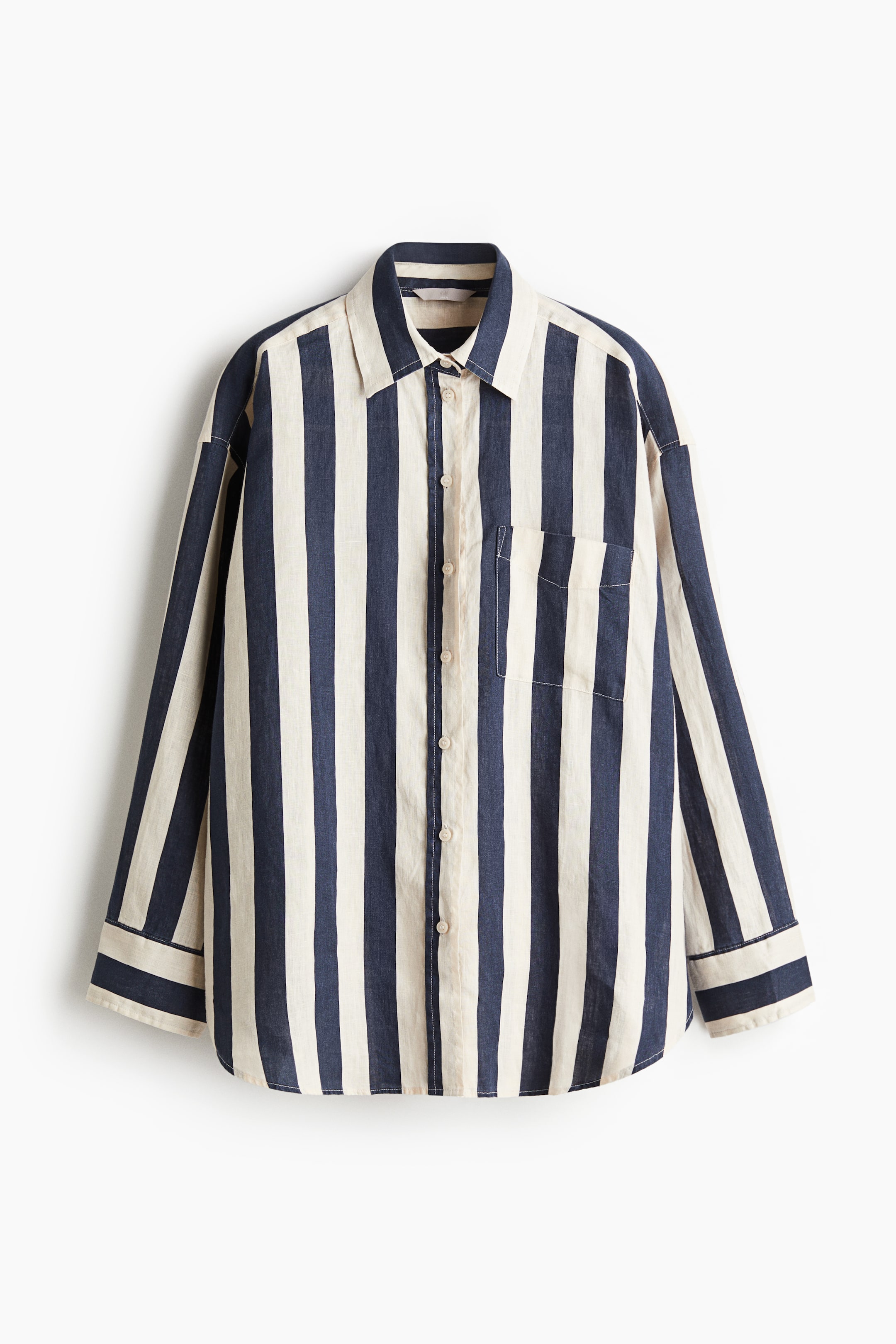 Oversized Linen Shirt