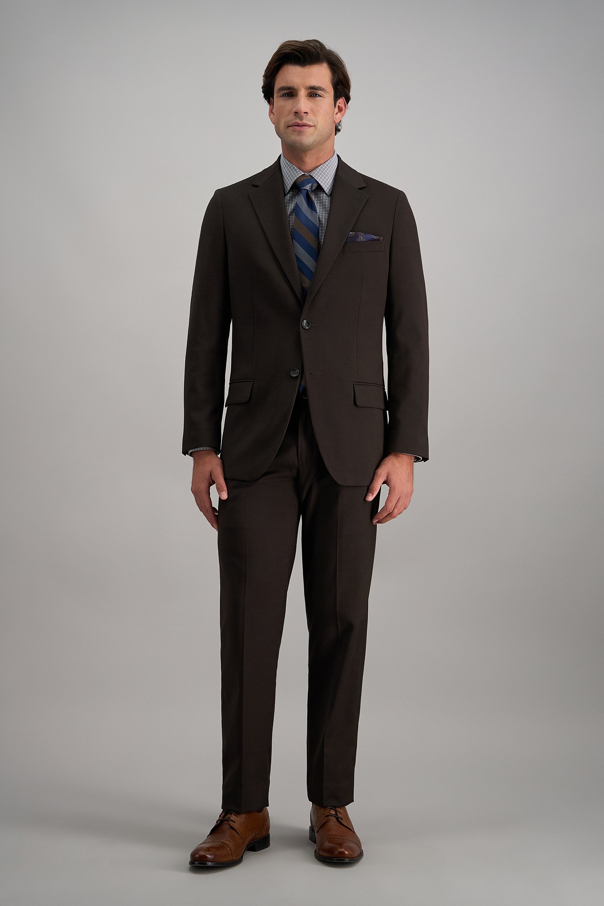 J.M. Haggar Prominent Twill Suit Separates