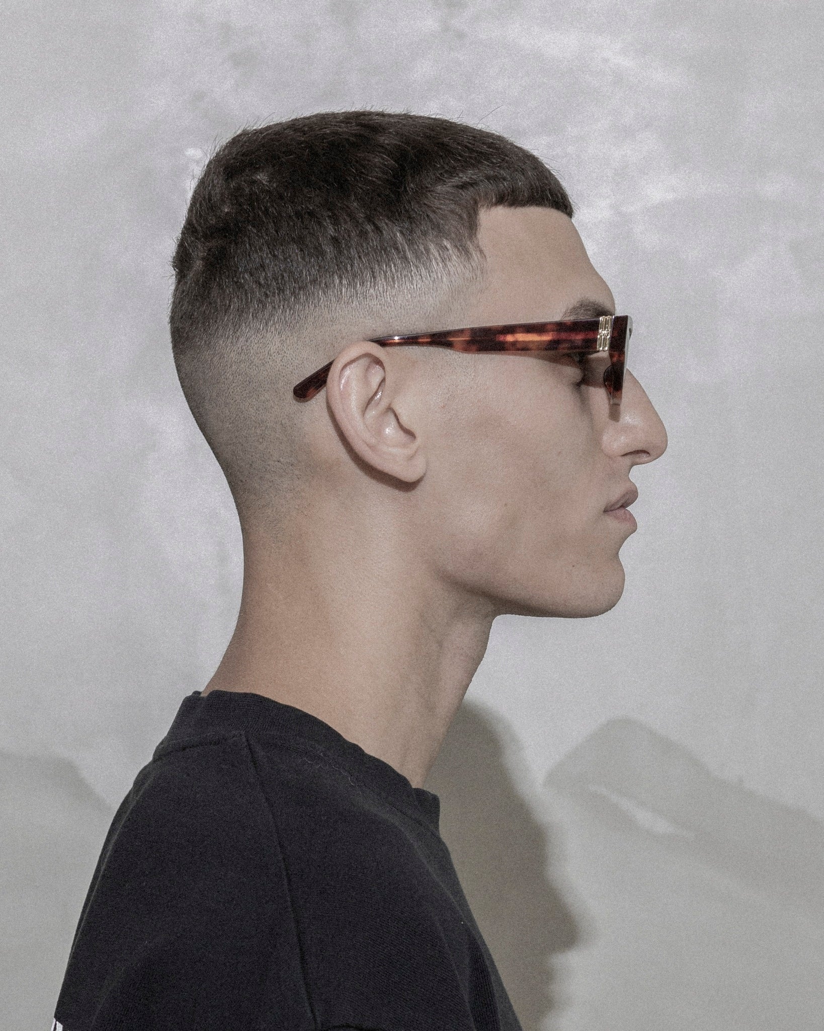 worn profile view