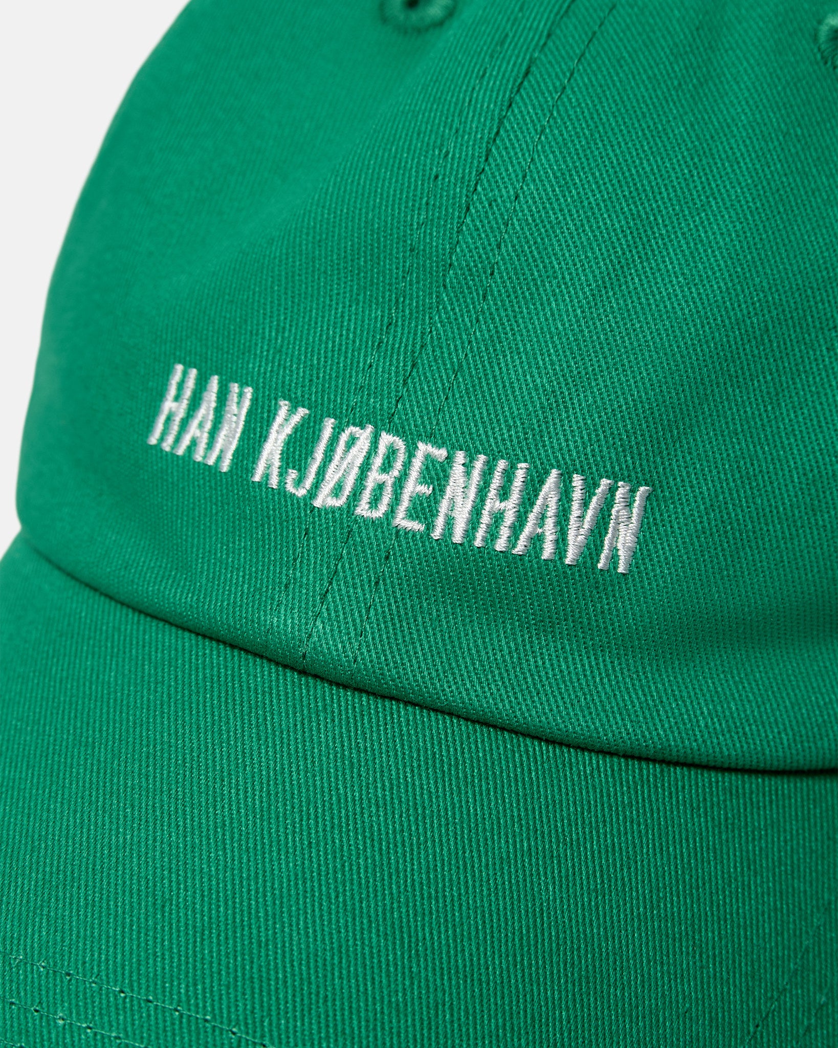 logo embroidery closeup