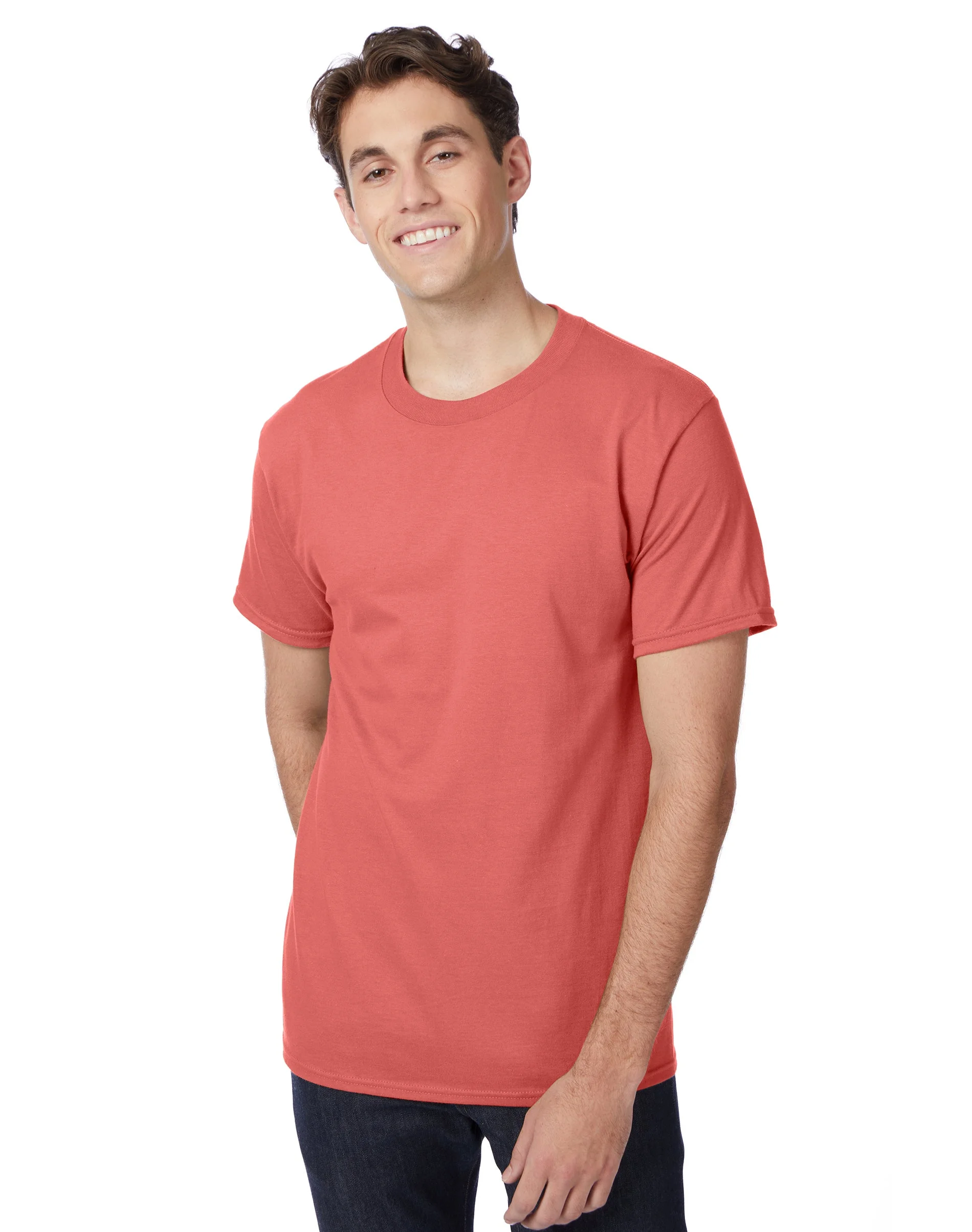 white short-sleeve view