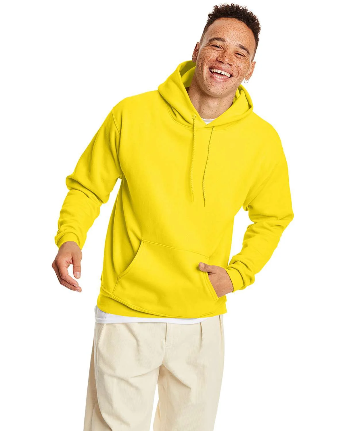 safety green pullover view