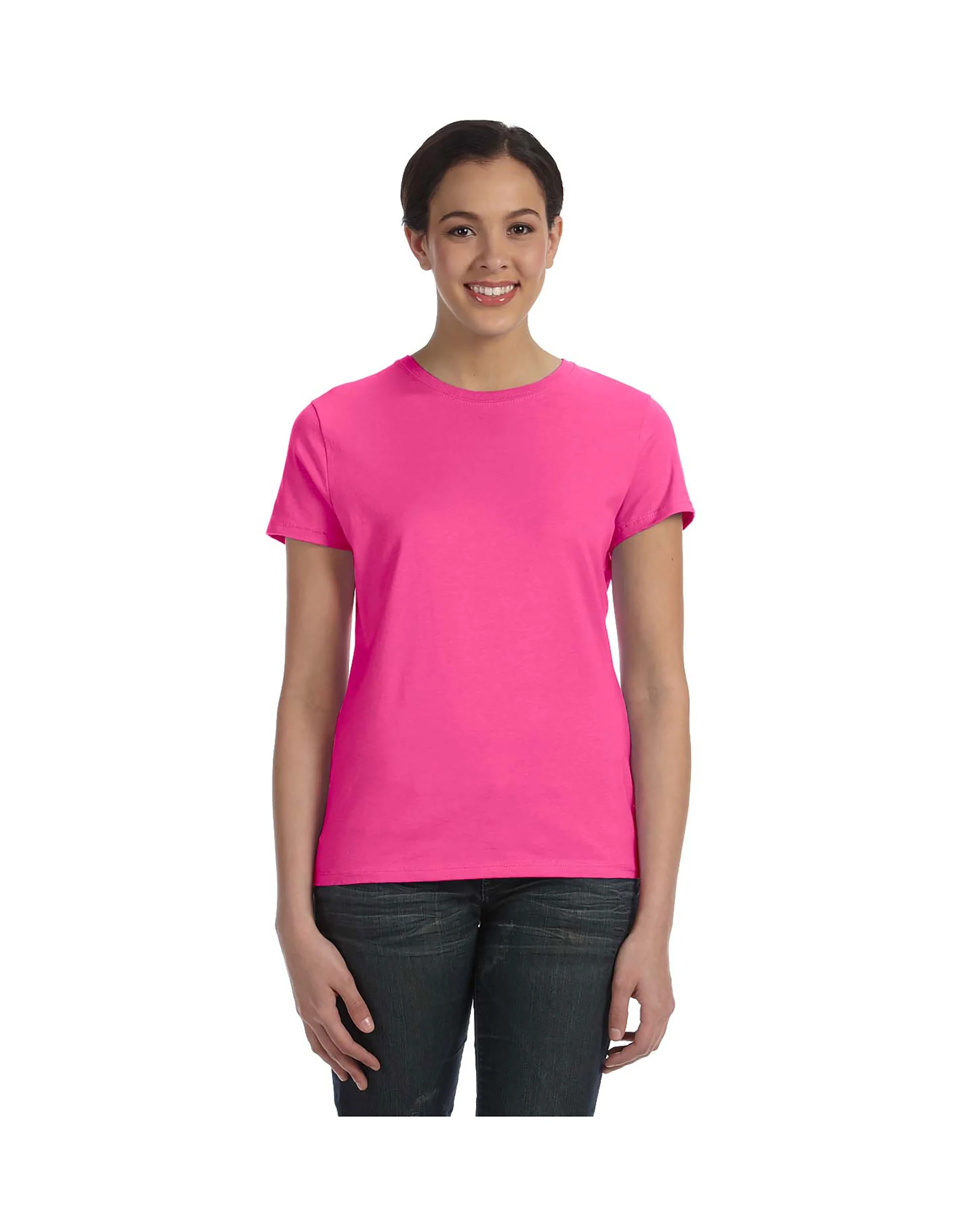 pink crewneck view