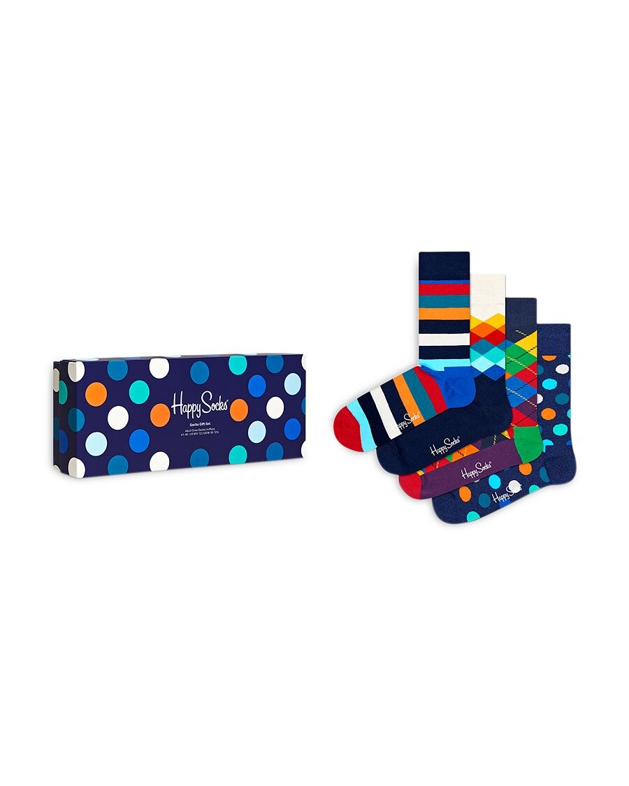 Classic Cotton Blend Crew Socks Gift Box