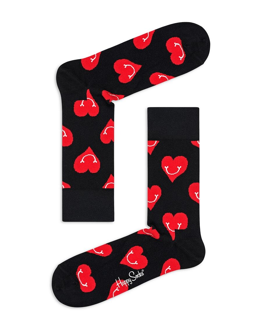 Smiley-heart print variation