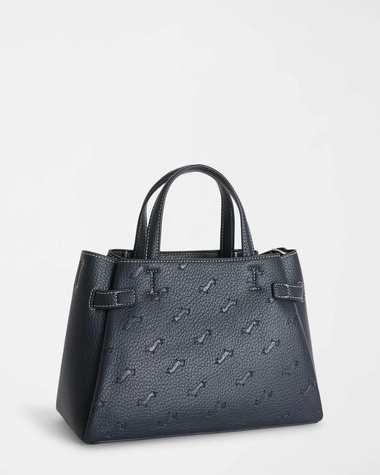 Alternate angle showing the dachshund pattern silhouette