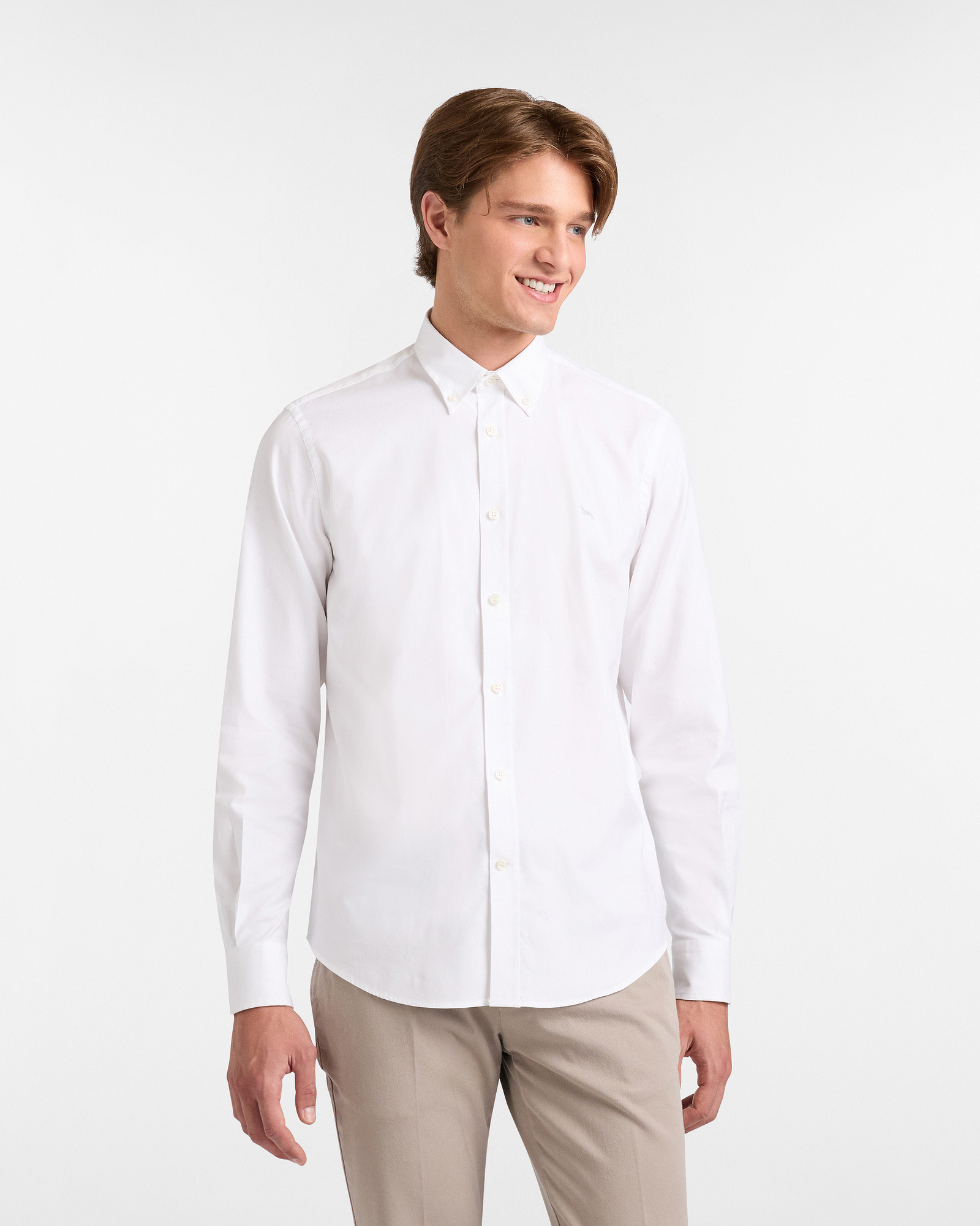Essentials Plain Cotton Shirt