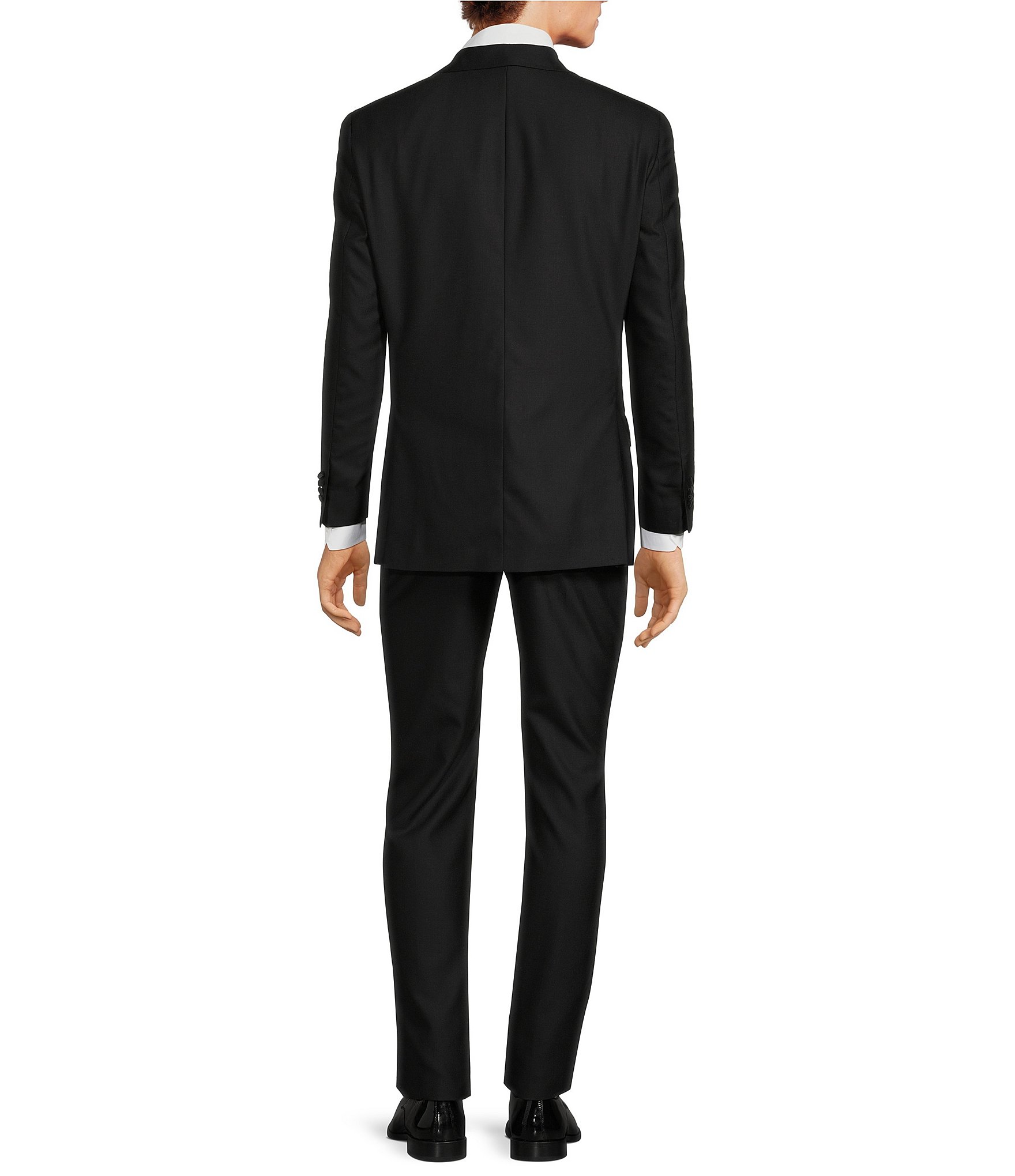 black tuxedo back view