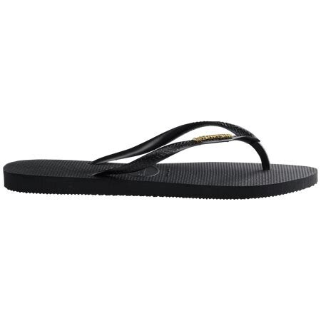 Slim Logo Metallic Flip Flops — alternate product/detail view