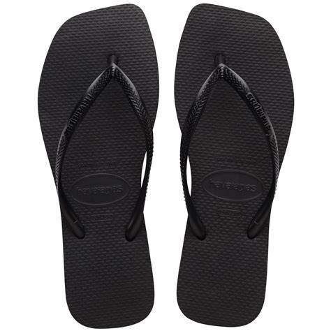Slim Square Flip Flops