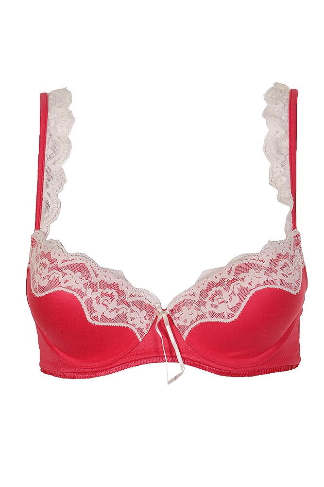 Teaberry Ivory Marled Lace T-Shirt Bra