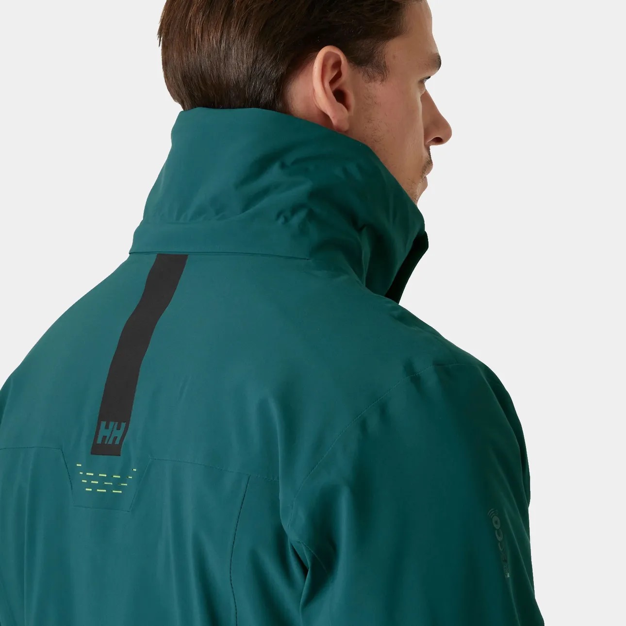 technical sleeve and pocket detail