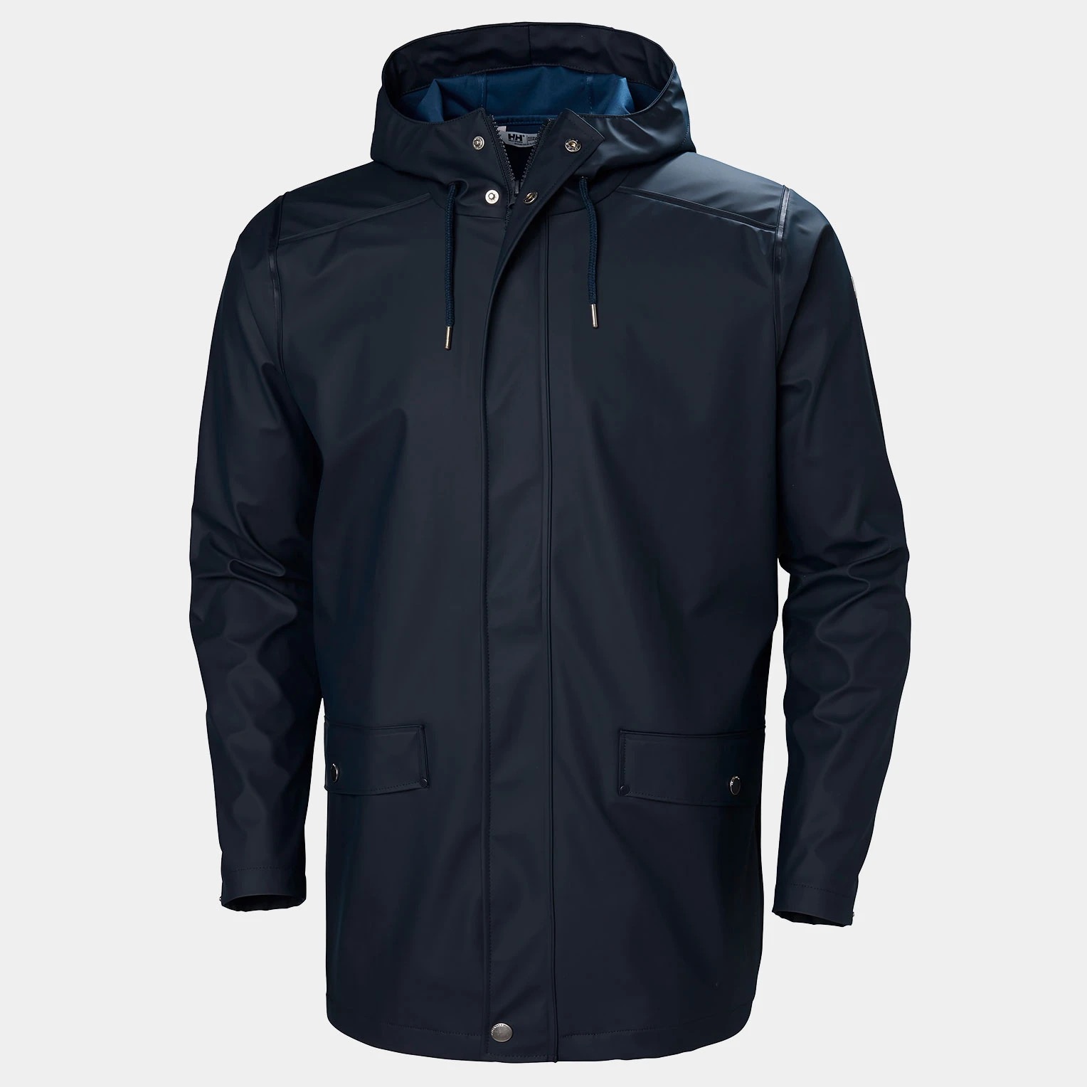navy Moss Raincoat