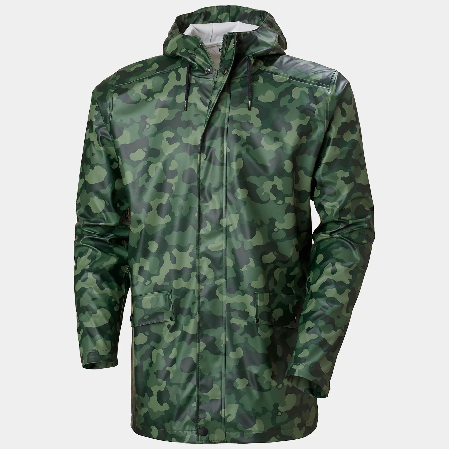 camouflage Moss rain shell
