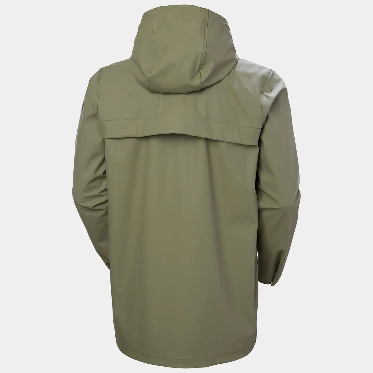 rear view of Moss hood and venting