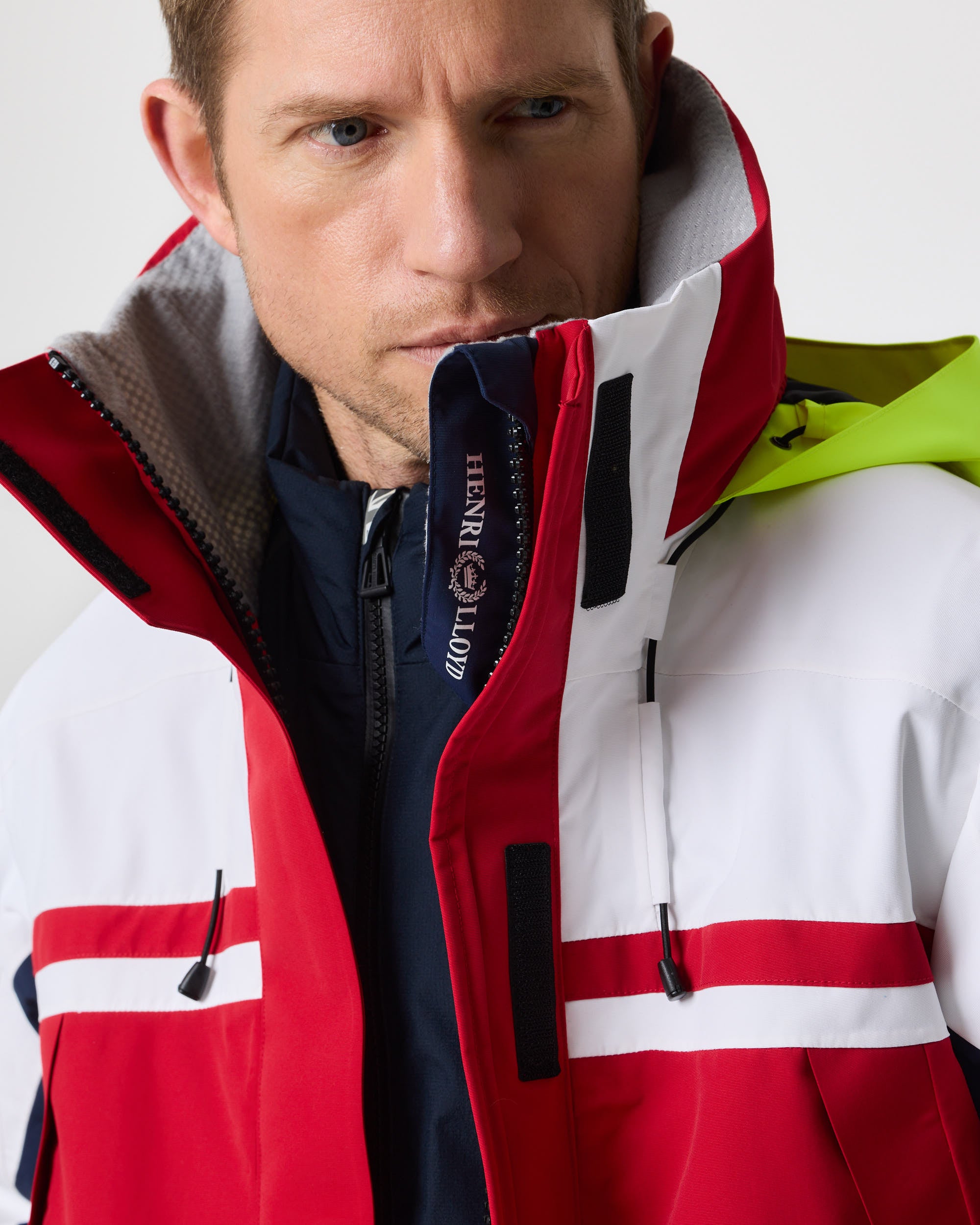 Storm collar close-up