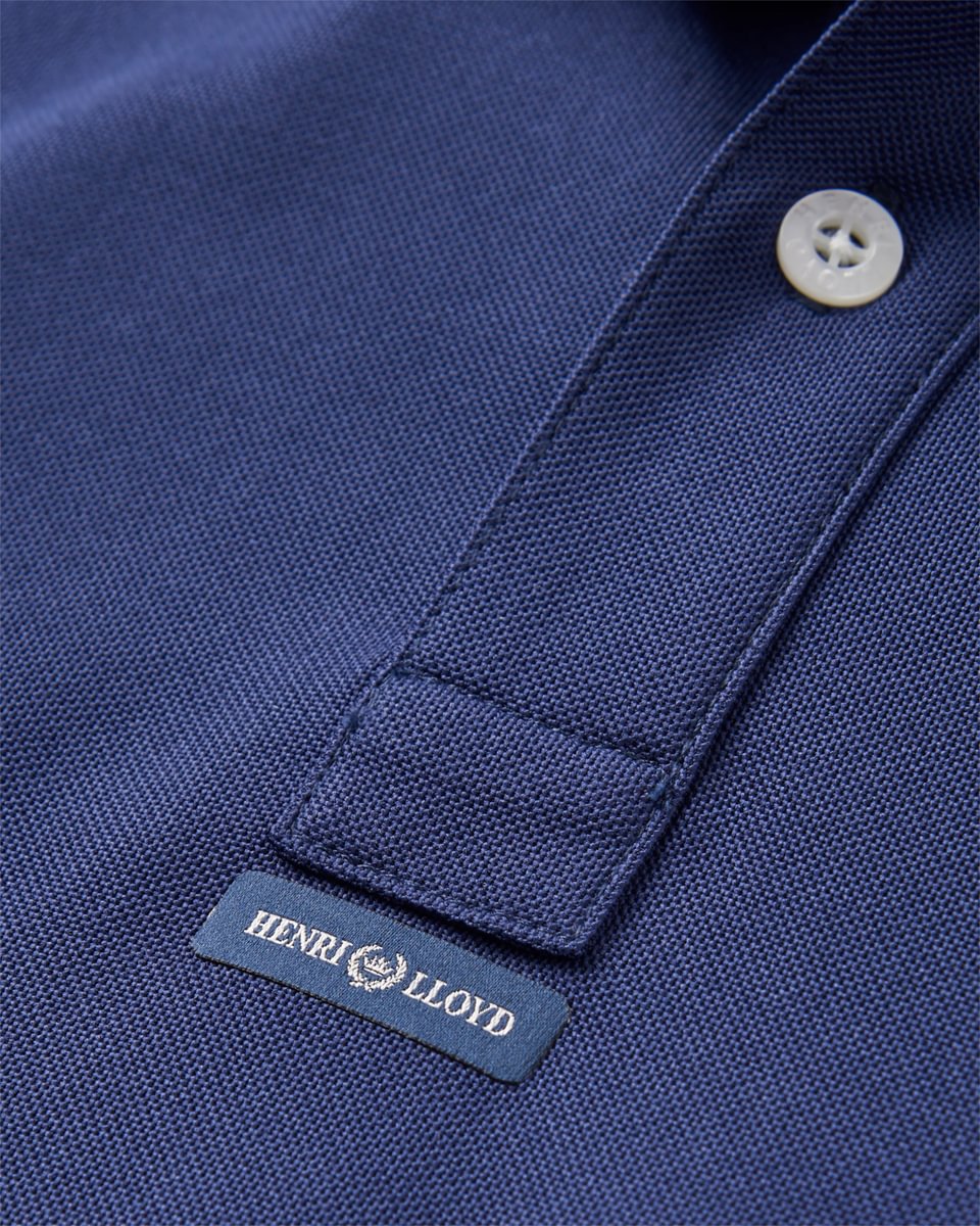 Hem and logo detail