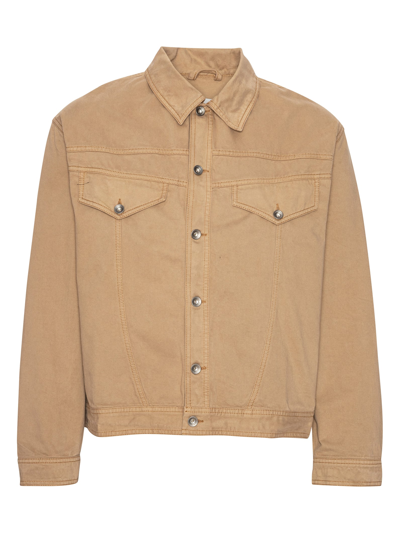 Rooster Denim Jacket - Cardboard Beige