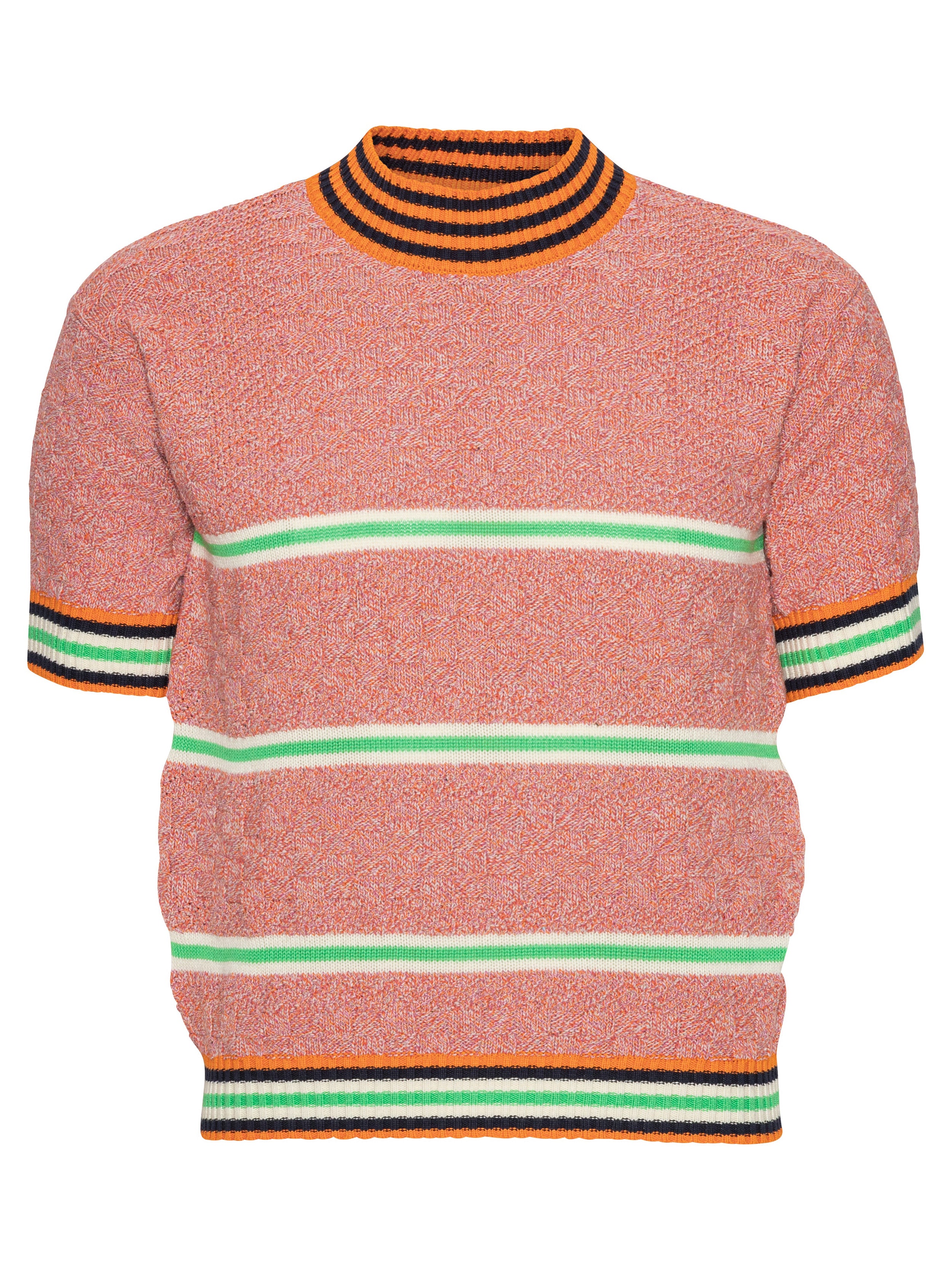 Safe-T Knit - Orange Lilac Denim