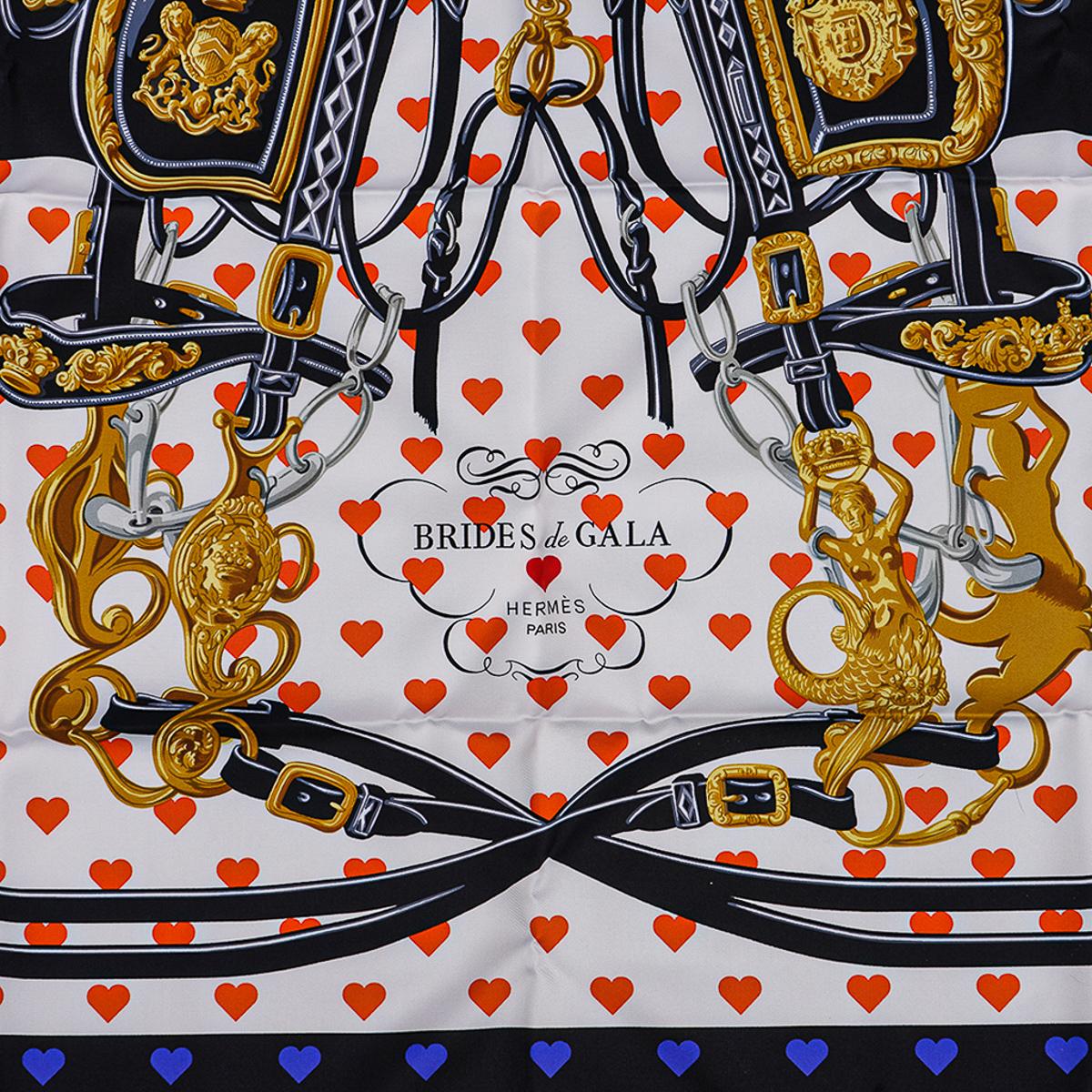 Close detail of the Brides de Gala Love edition print and cartouche
