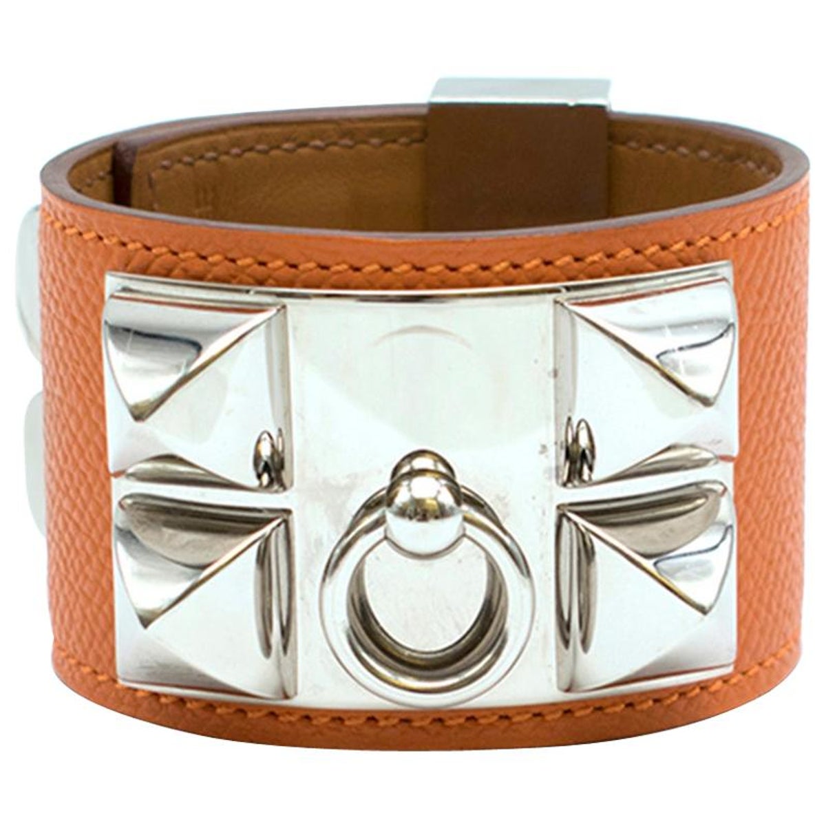 Orange Swift CDC — the studded plate and O-ring closure