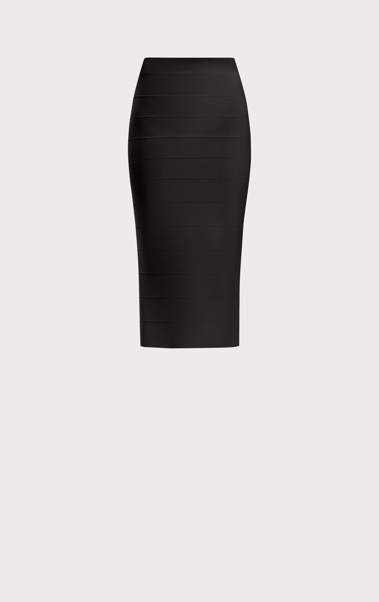 flat front of skirt
