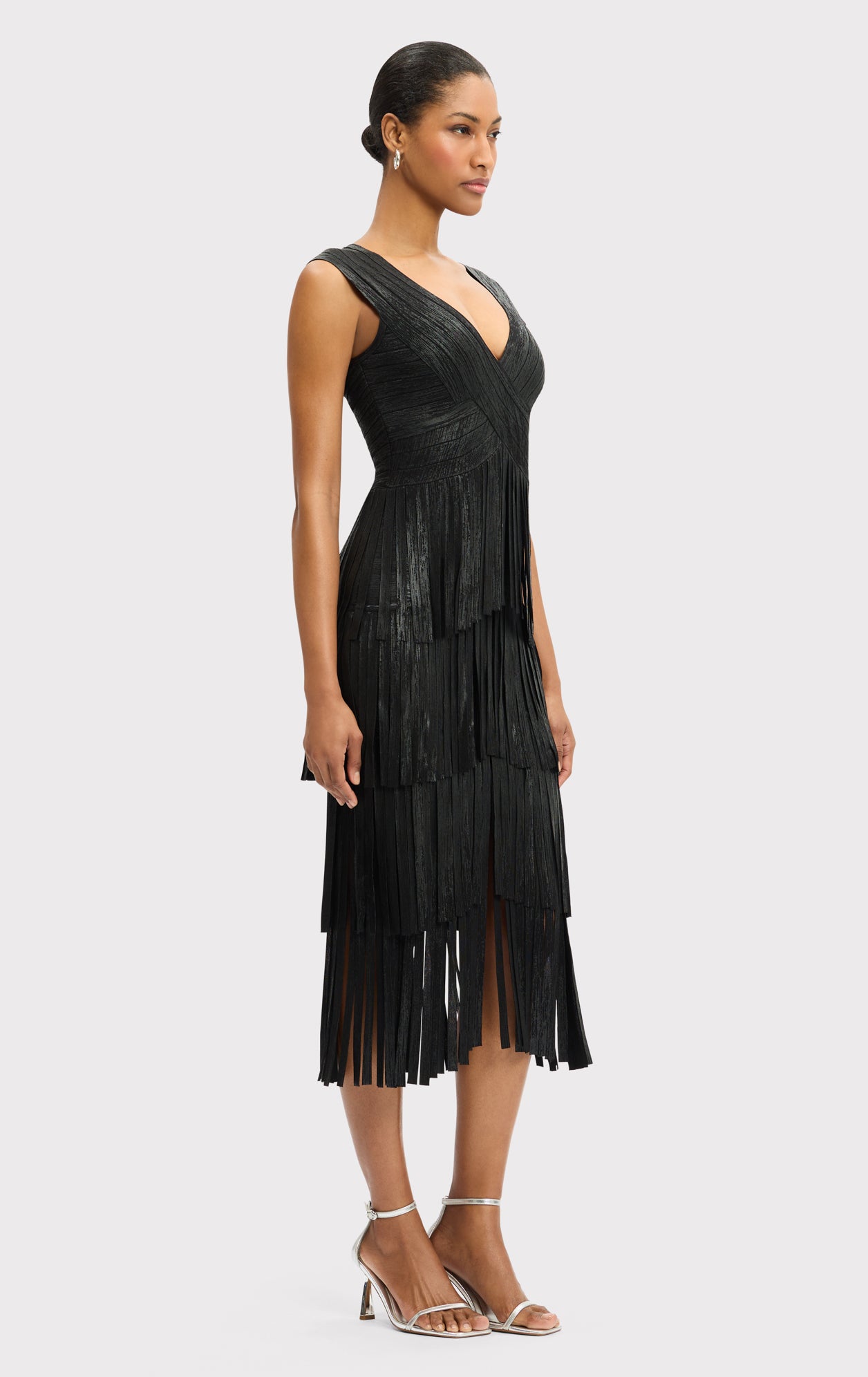 side view of fringe movement