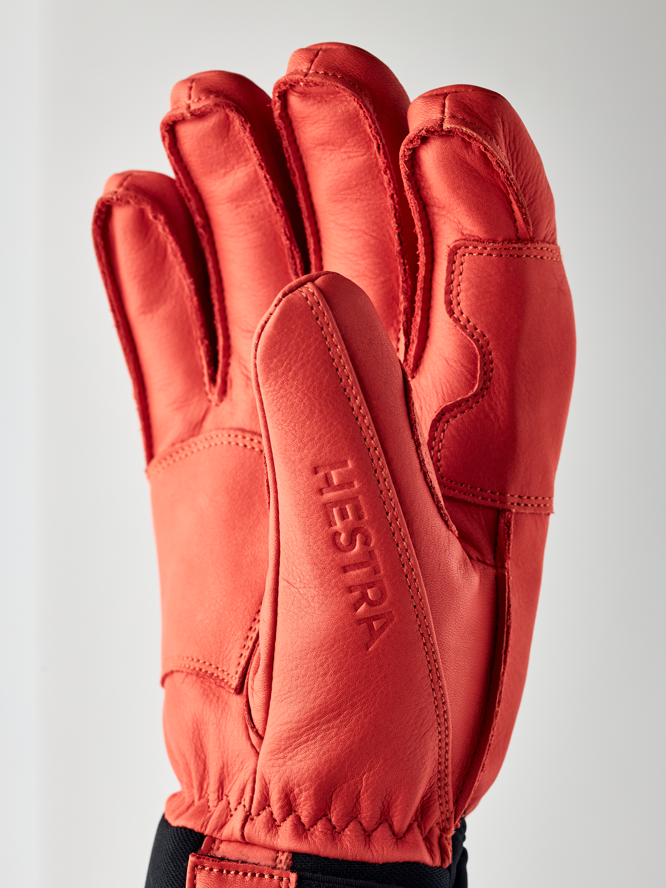 leather palm and finger outseams