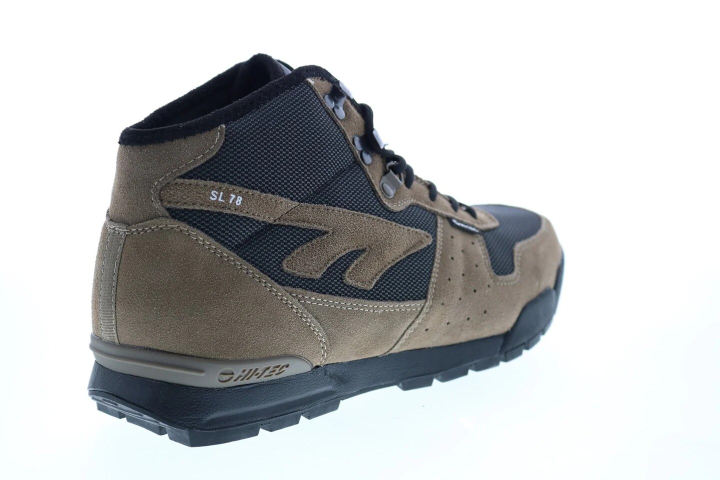 Three-quarter hiking boot view