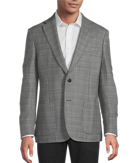Grey check Harbour-style sportcoat